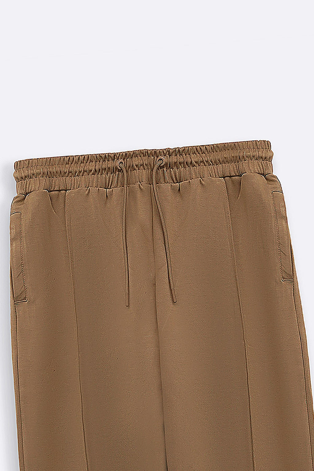 CAMEL EASY PLEATED TROUSERS