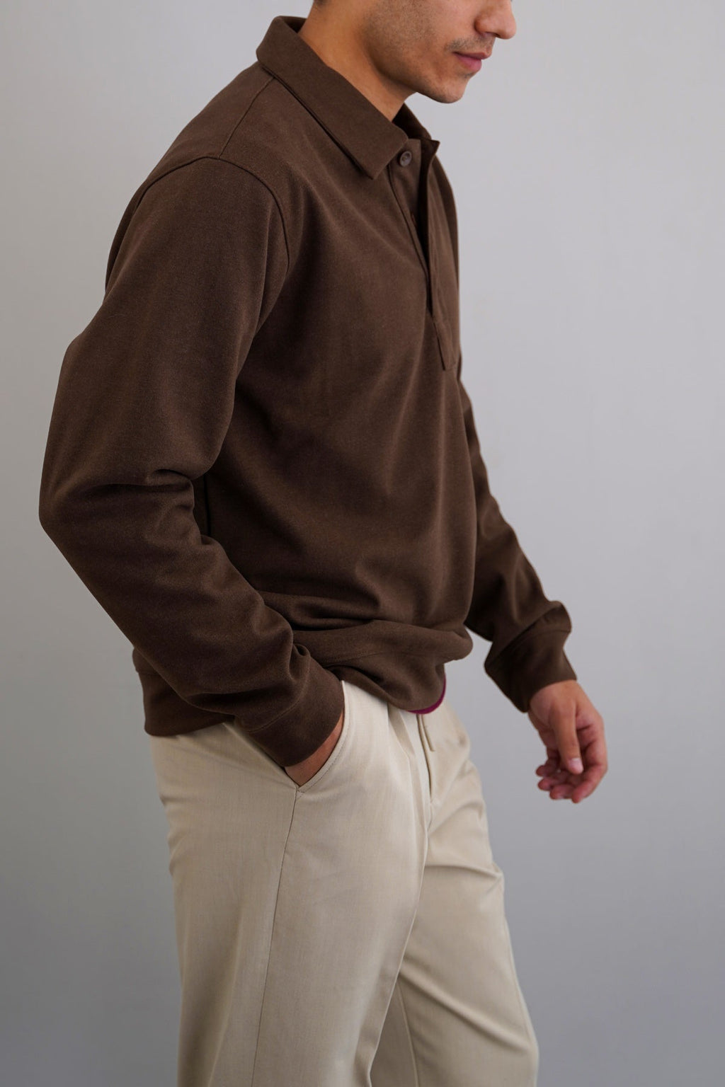 DARK BROWN CLASSIC EARL POLO
