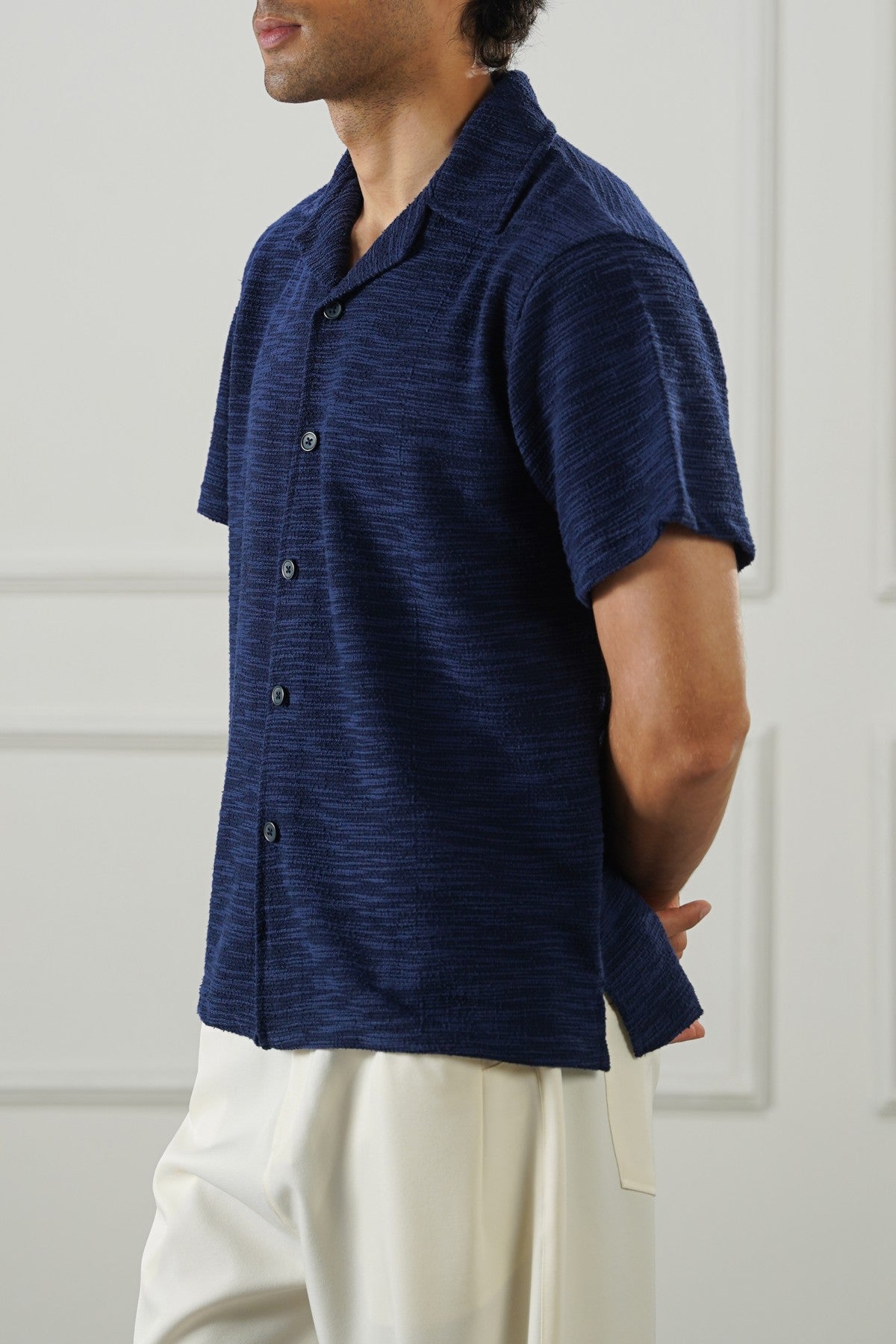 BOUCLE SAFARI SHIRT