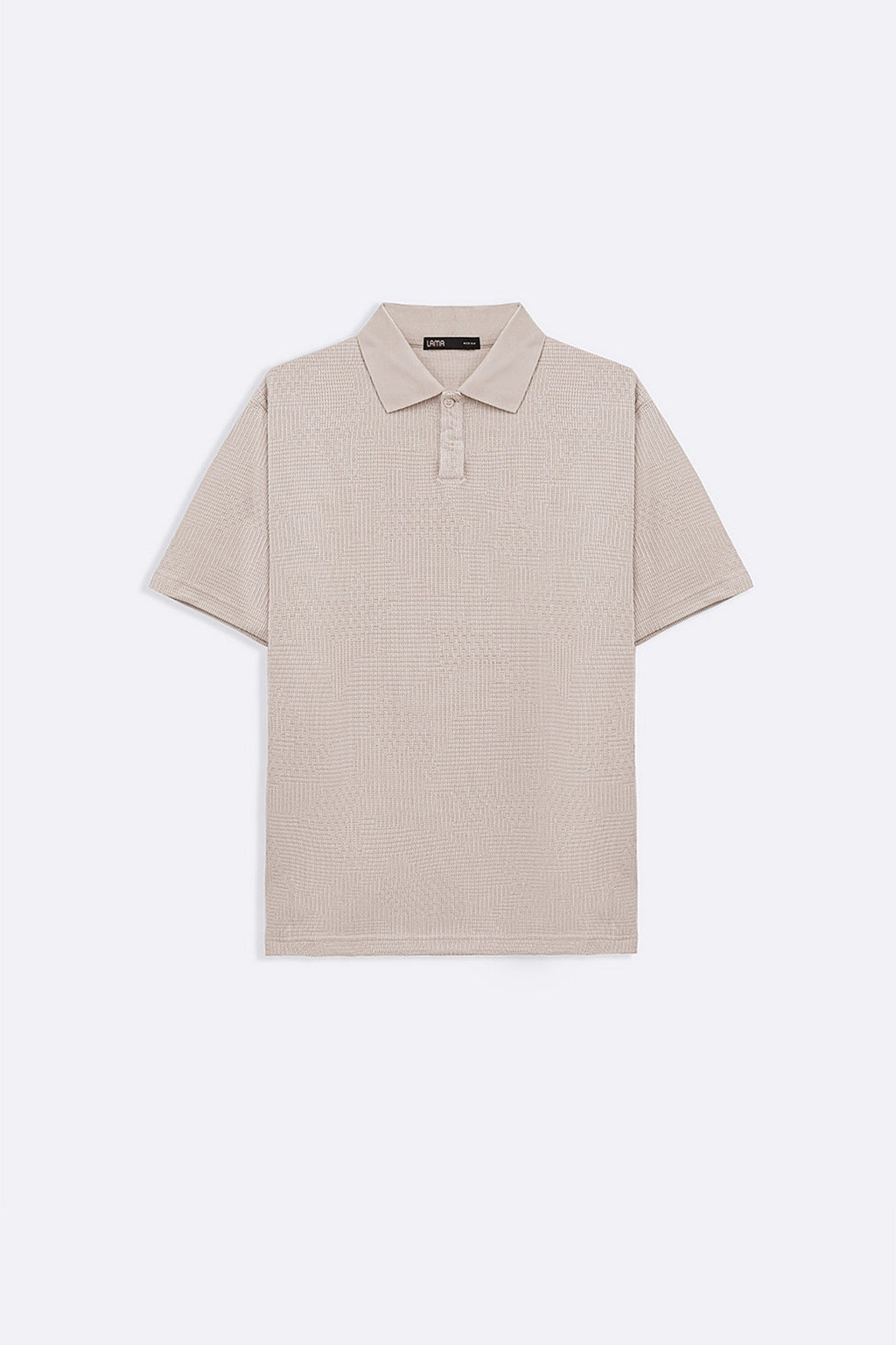 BEIGE MATRIX POLO