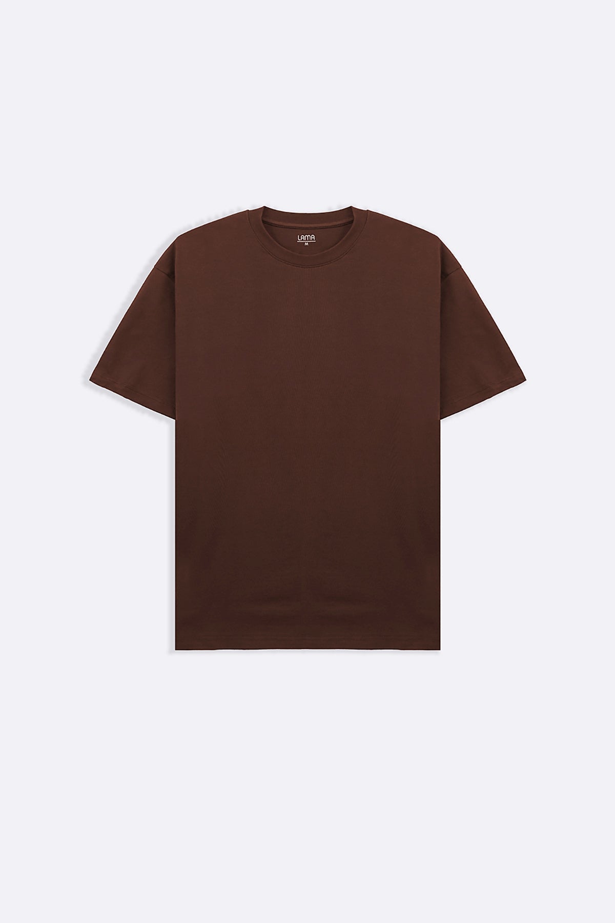 BROWN CLASSIC COTTON TEE
