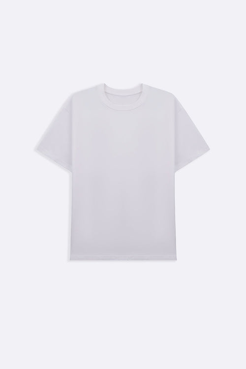 WHITE CLASSIC COTTON TEE