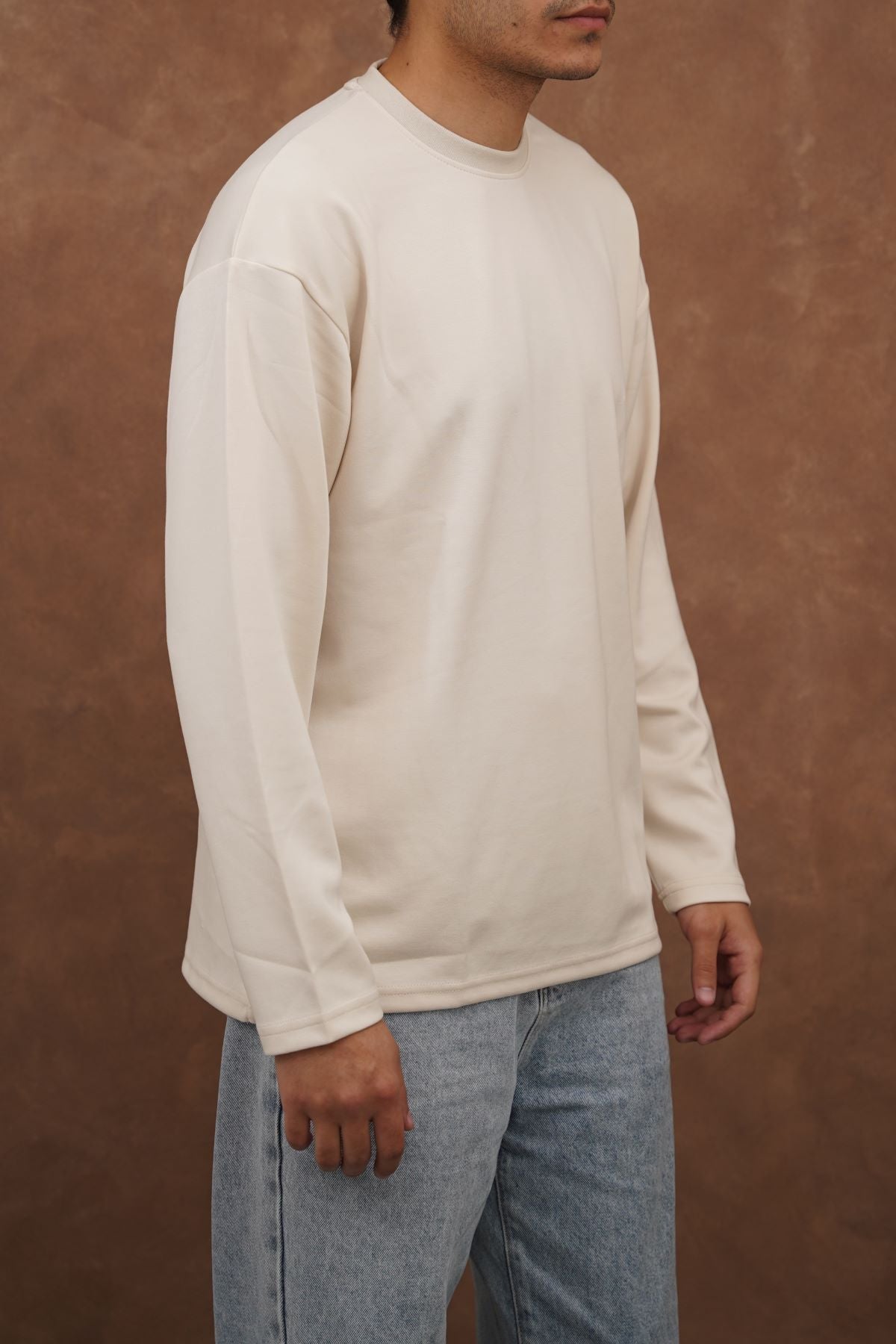 IVORY FULL SLEEVES TEE