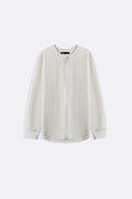 IVORY WAFFLE KNIT T-SHIRT