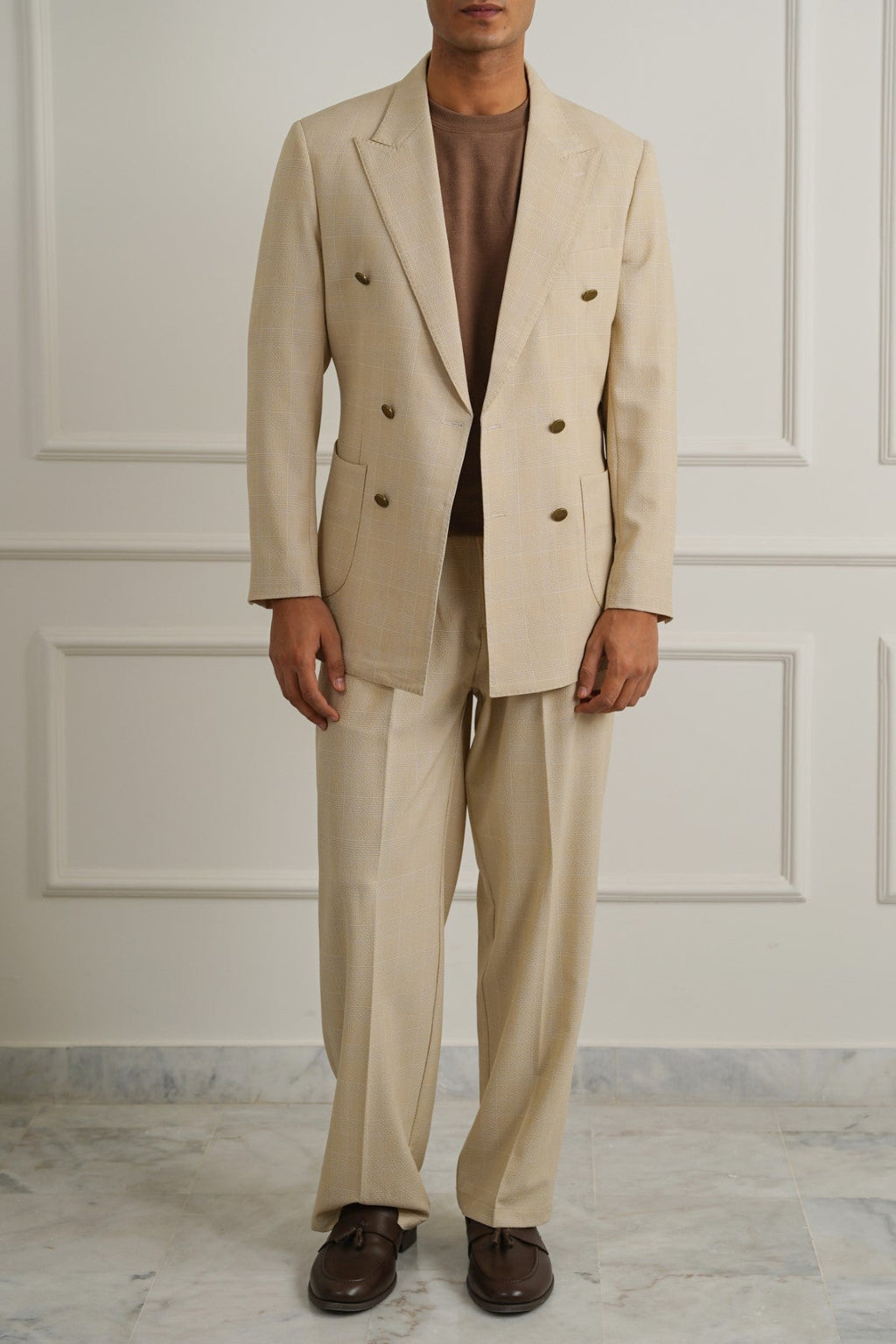 SAND TAILORED LIGHT BLAZER