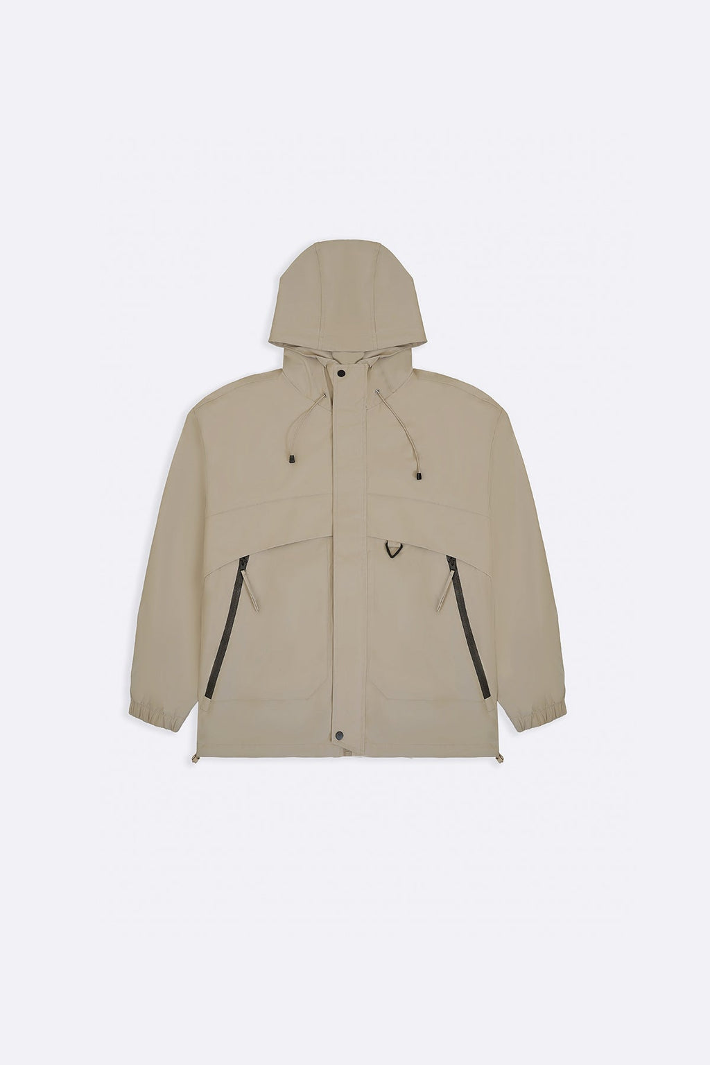 BEIGE UTILITY PARKA