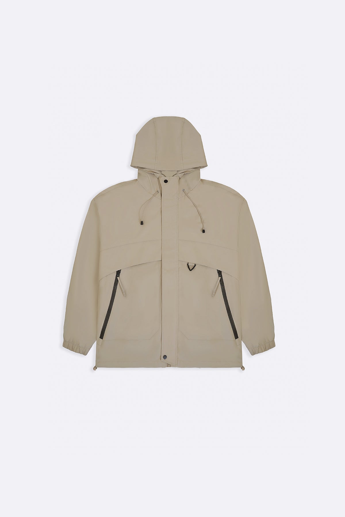 BEIGE UTILITY PARKA