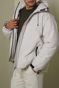 CREAM PADDED PARKA
