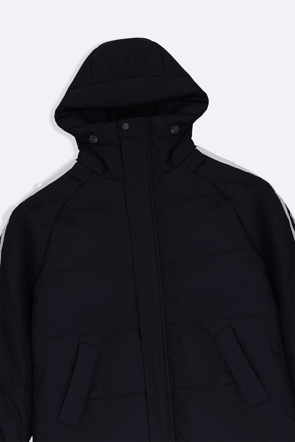 BLACK PUFFER COAT
