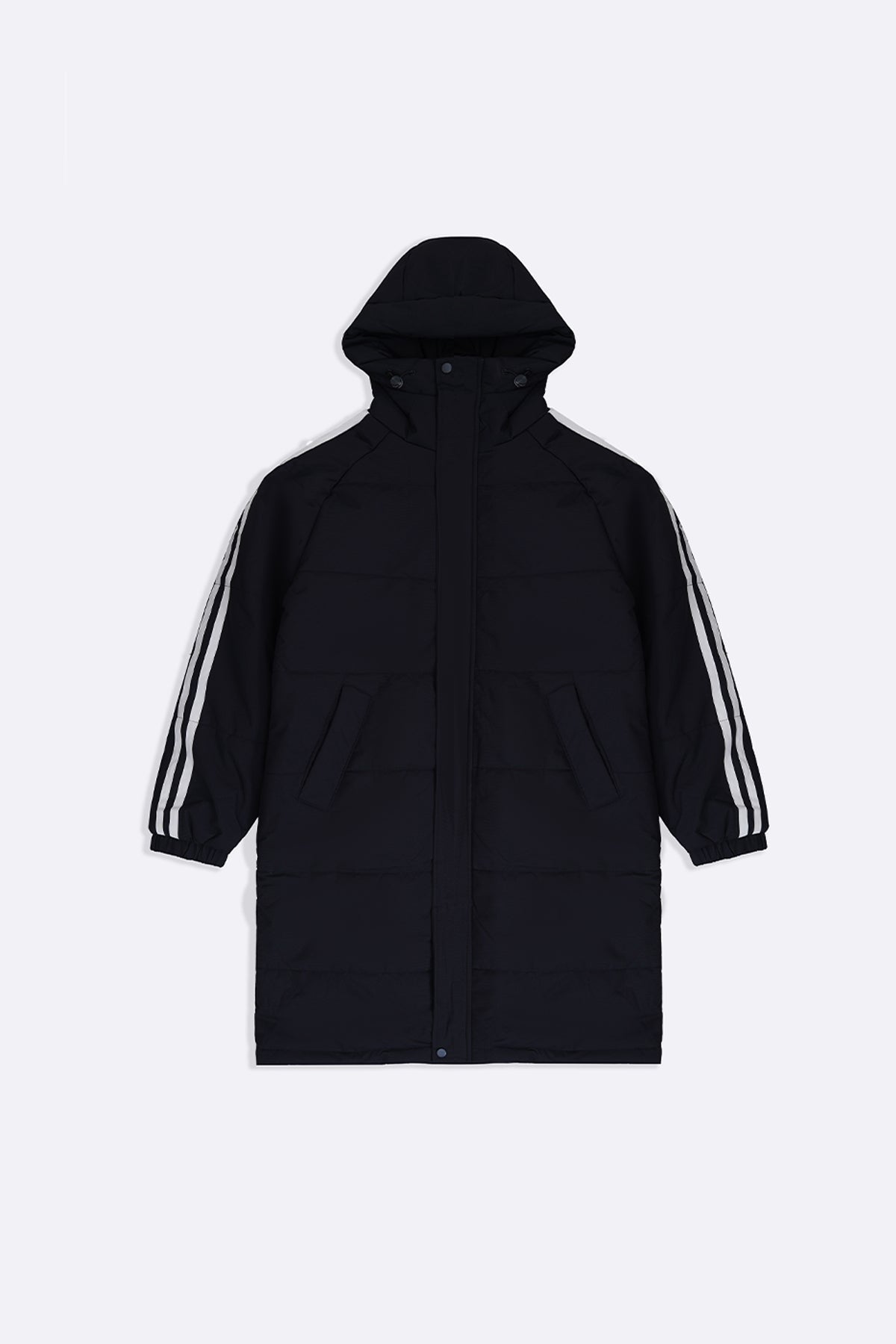 BLACK PUFFER COAT