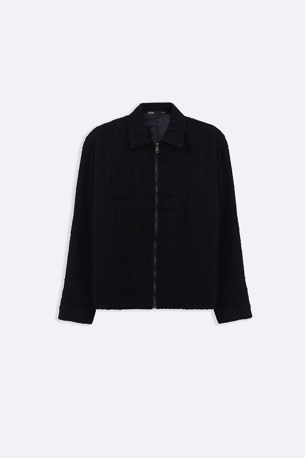 BLACK BOUCLE JACKET