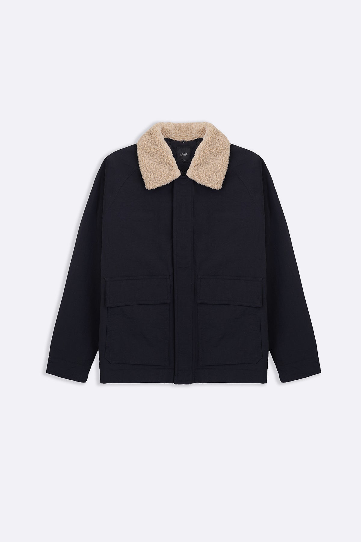 BLACK SPORT SHERPA JACKET