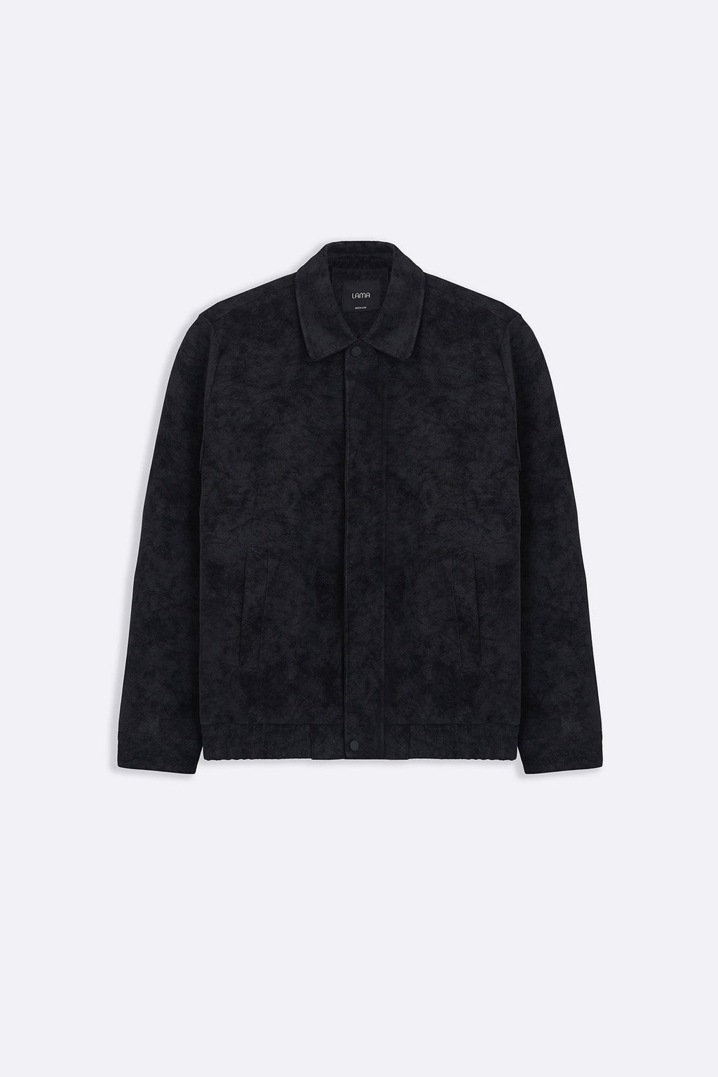 BLACK TEXTURED JACKET