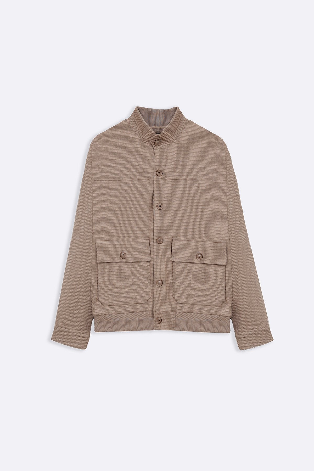 SAND CORDUROY HARRINGTON JACKET