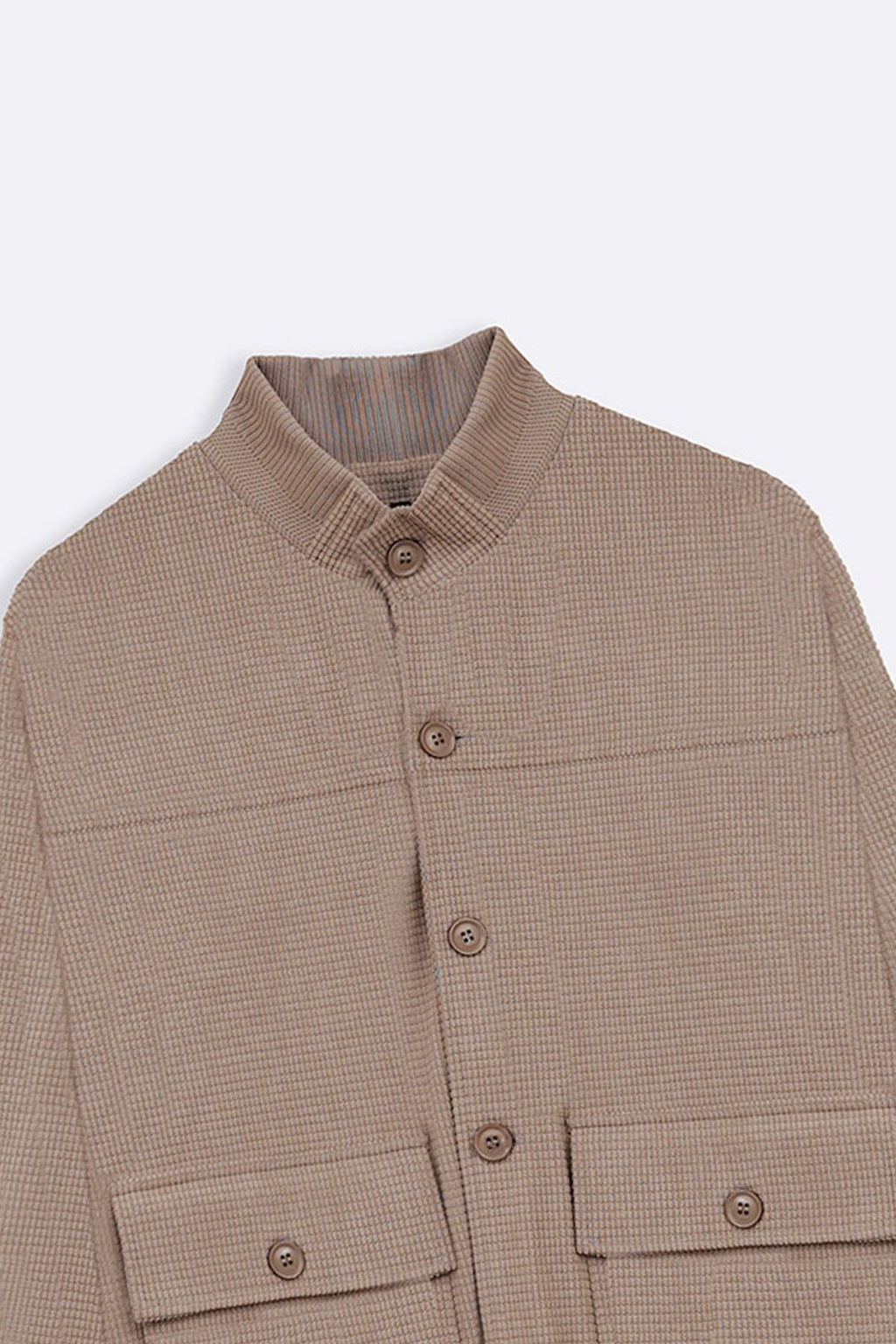 SAND CORDUROY HARRINGTON JACKET