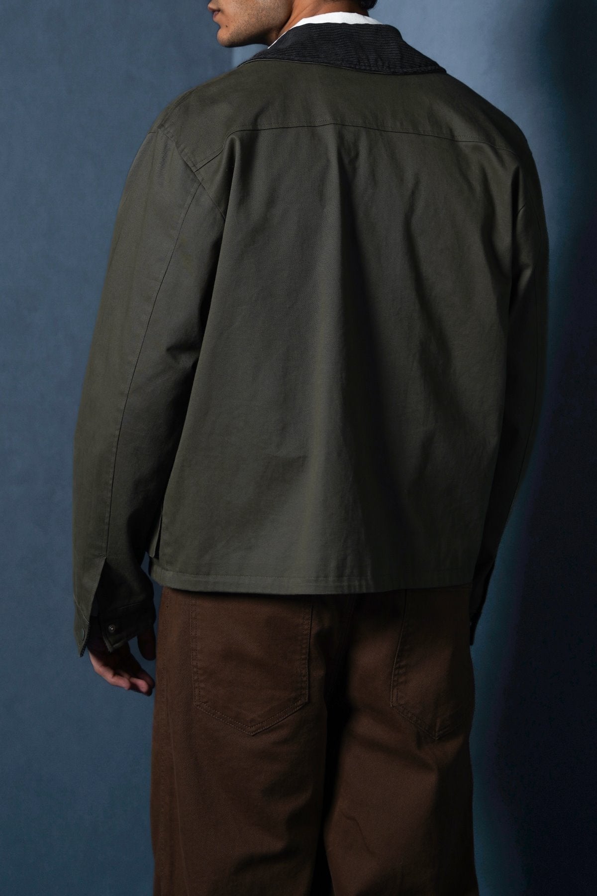 OLIVE UTILITY JACEKT