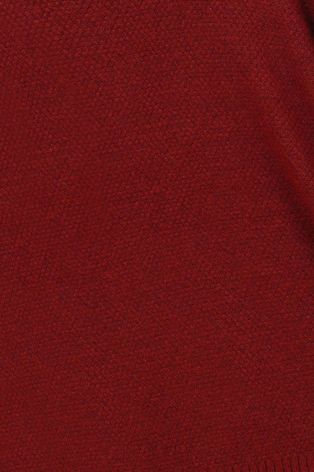 RED SOFT-BRUSHED SWEATER