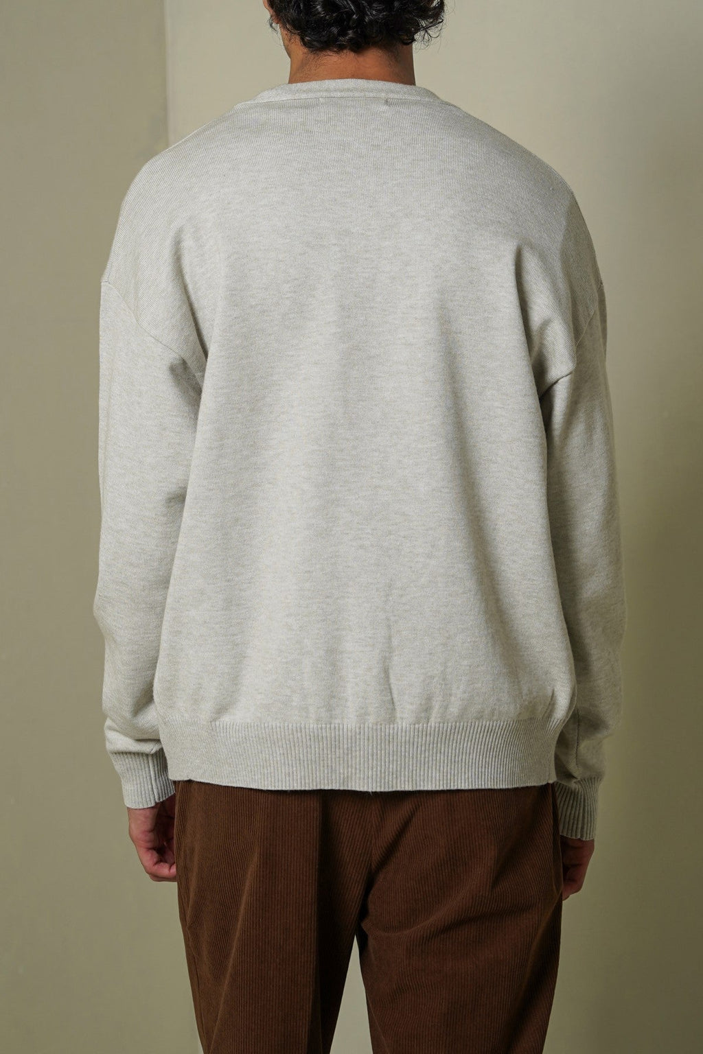 OAT WHITE GRANDPA'S CARDIGAN