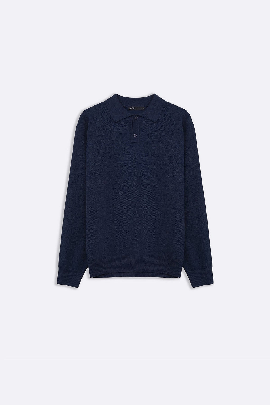 NAVY ACADEMY POLO SWEATER