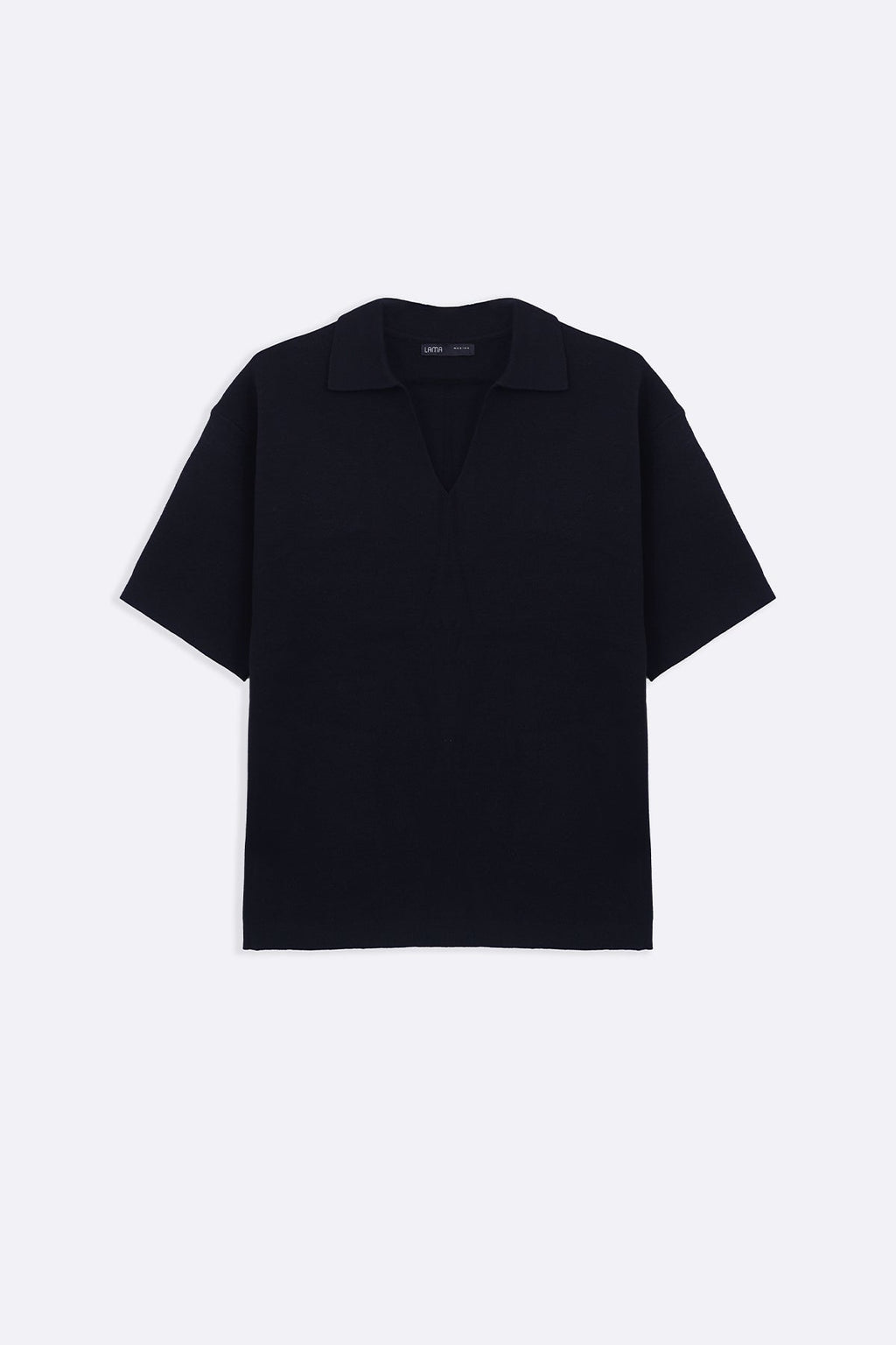BLACK HALF SLEEVES SWEATER
