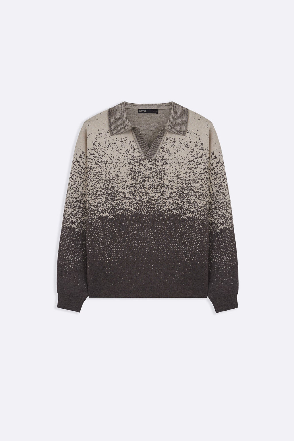 GREY BEIGE FALL DUSK SWEATER