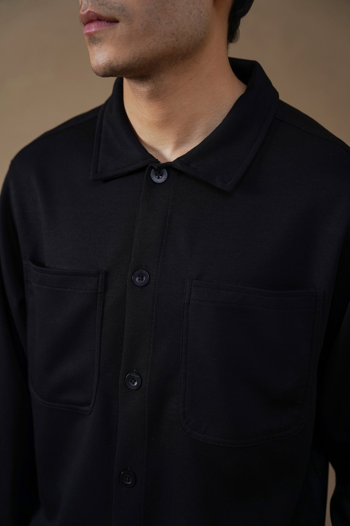 BLACK CLASSIC SHACKET
