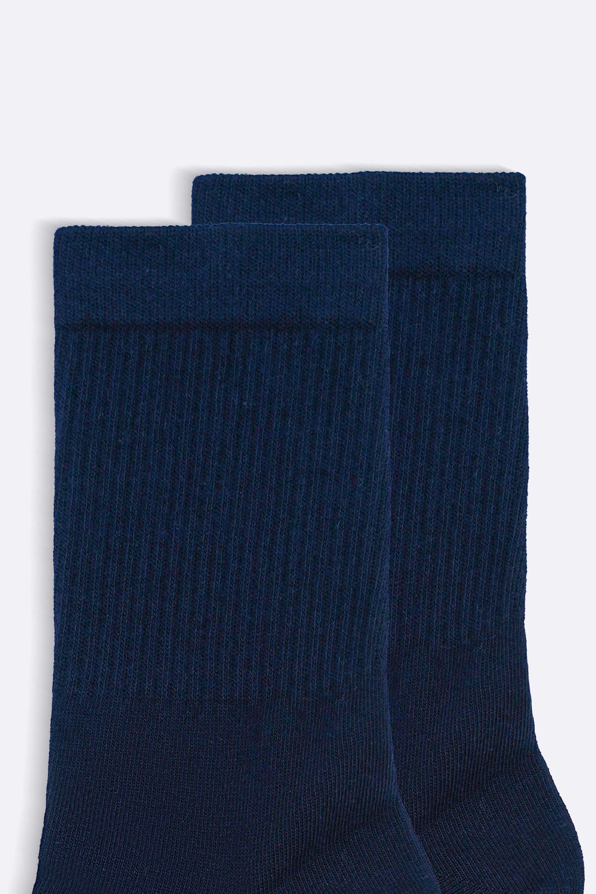 NAVY COTTON ANKLE SOCKS
