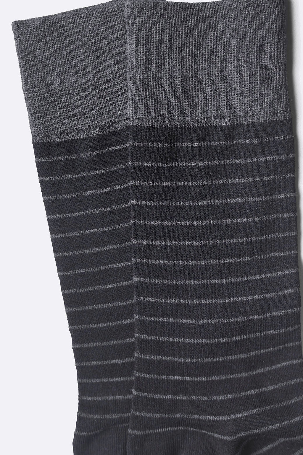 NAVY MERCERIZED COTTON SOCKS