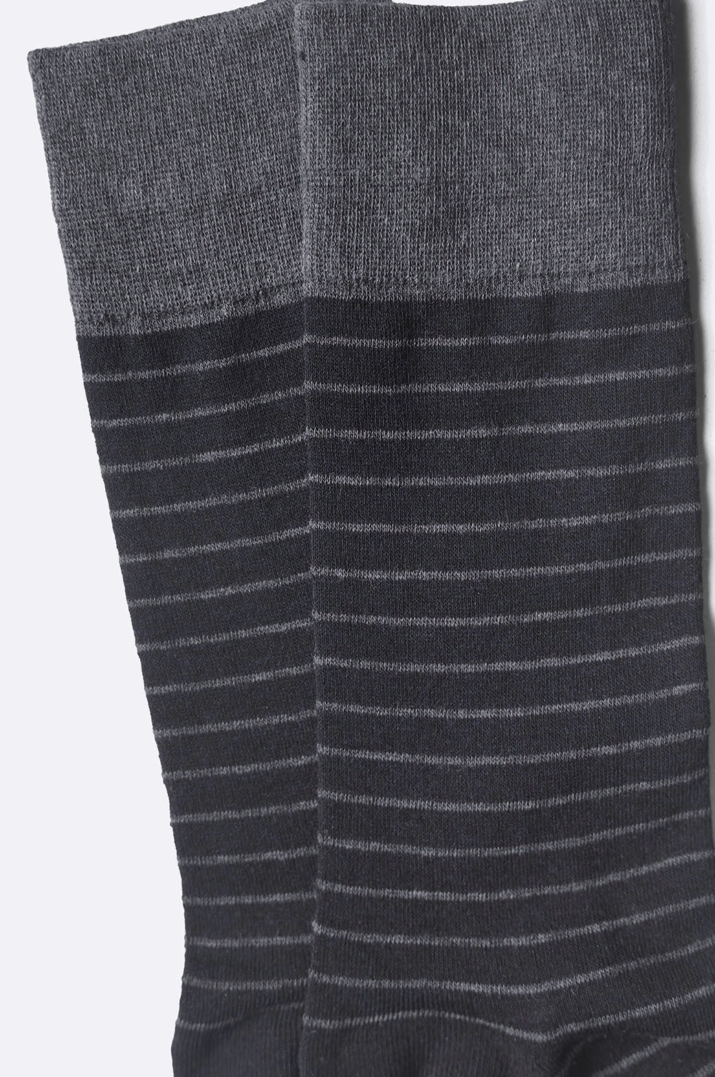 NAVY MERCERIZED COTTON SOCKS