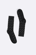 GREY FORMAL COTTON SOCKS