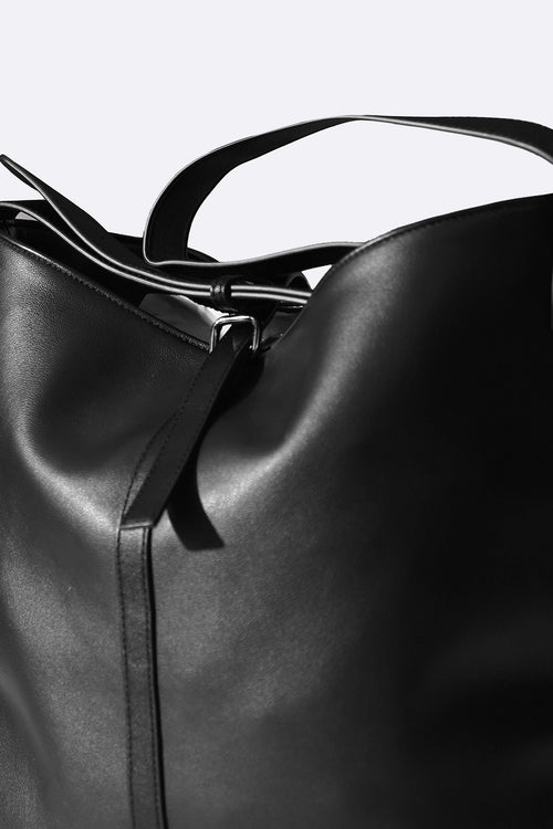 BLACK CITY SLOUCH BAG