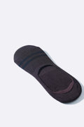 BROWN MERCERIZED NO SHOW SOCKS