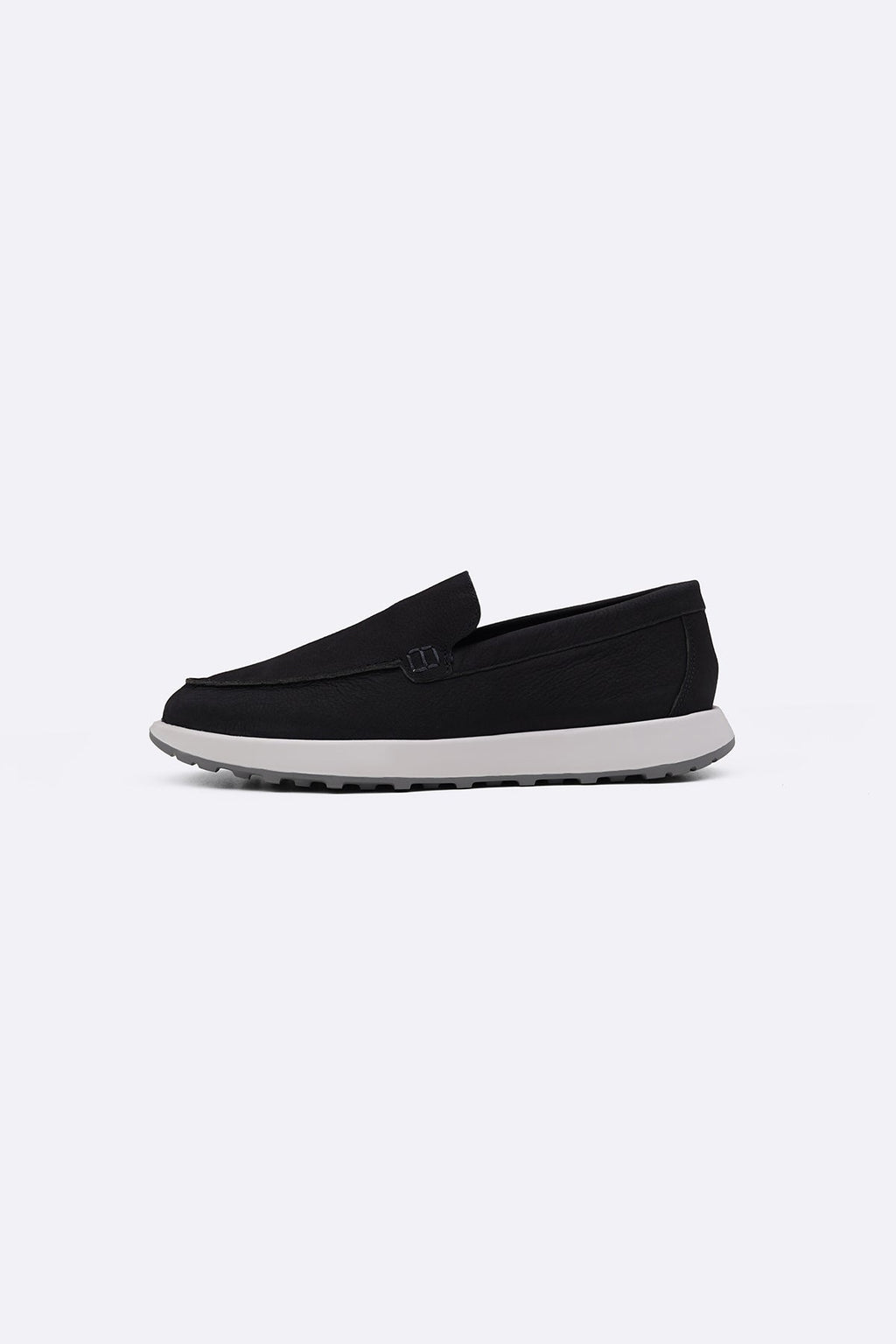 NAVY AIR LEATHER LOAFERS