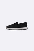 NAVY AIR LEATHER LOAFERS