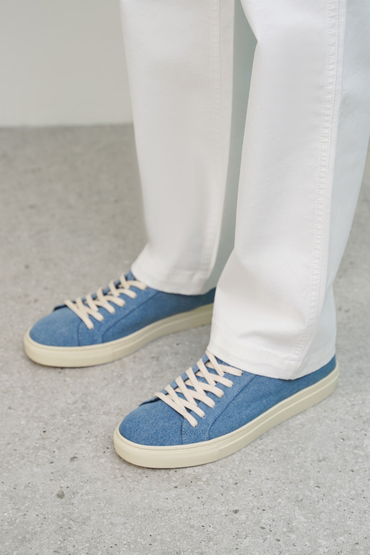 BLUE DENIM SNEAKERS