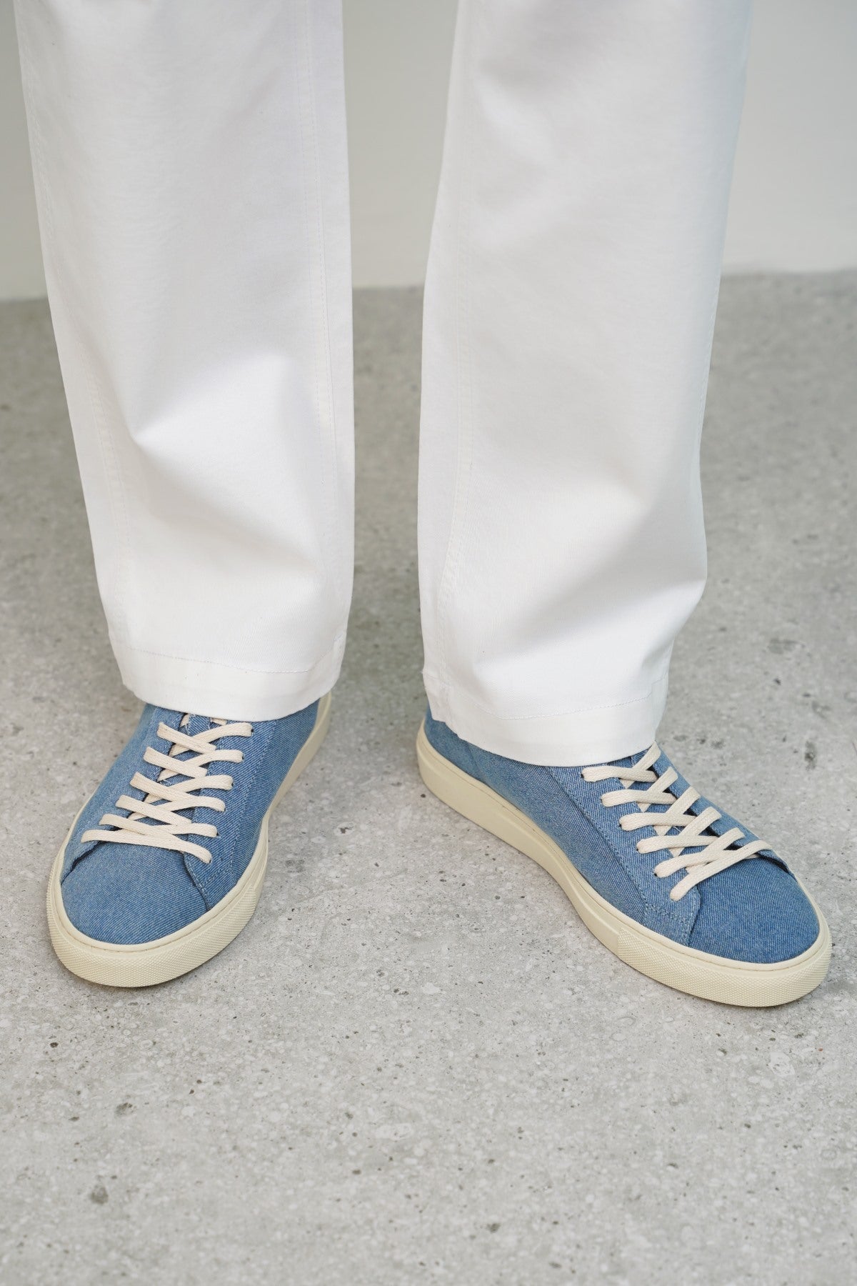 BLUE DENIM SNEAKERS