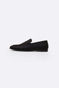 DARK BROWN SMART LEATHER LOAFERS