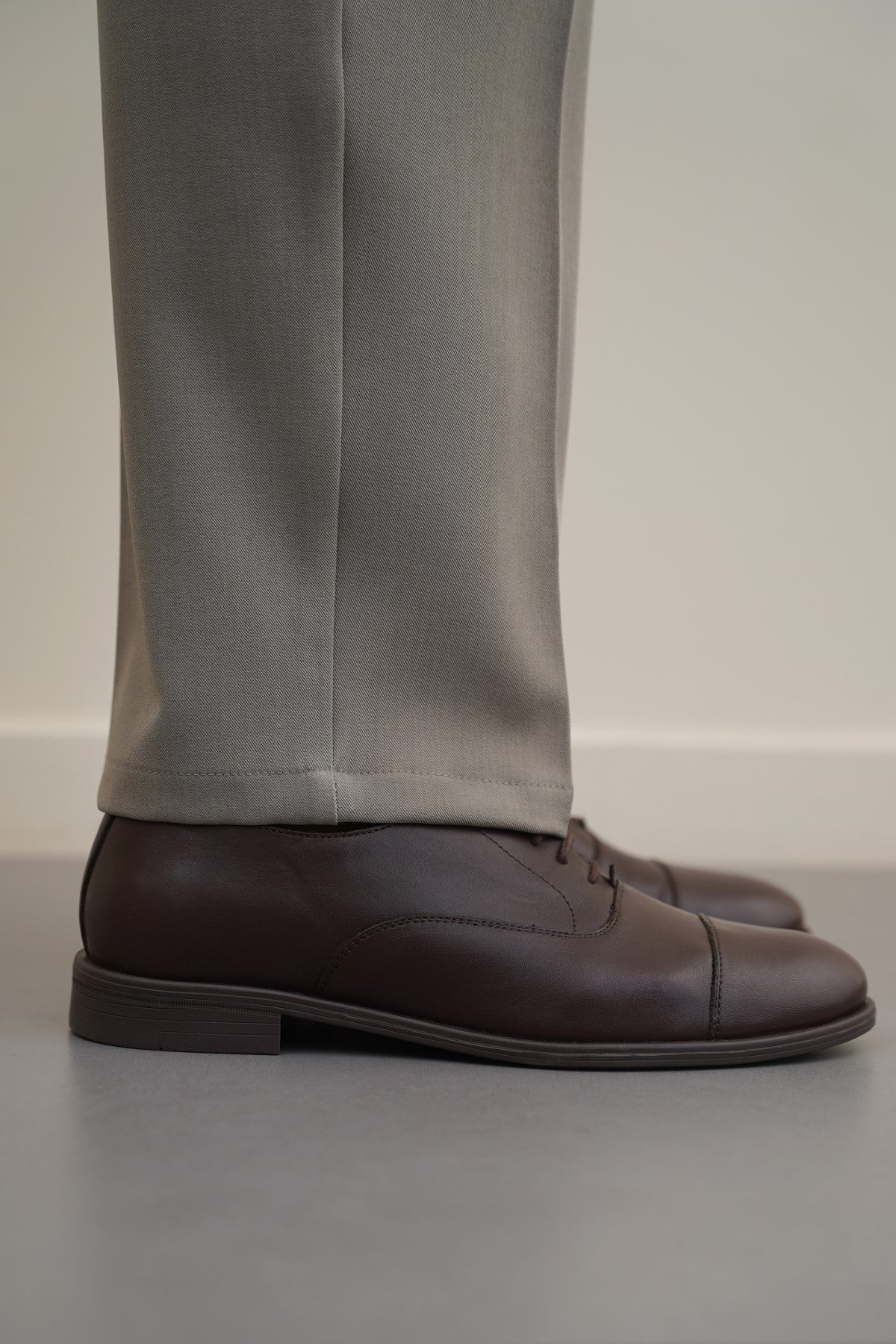 BROWN SMART LEATHER DRESS OXFORD