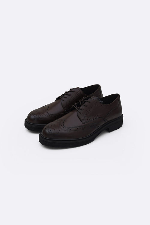 BROWN CLASSIC LEATHER BROGUES