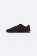 CHOCOLATE LEATHER 2-LACE SNEAKERS