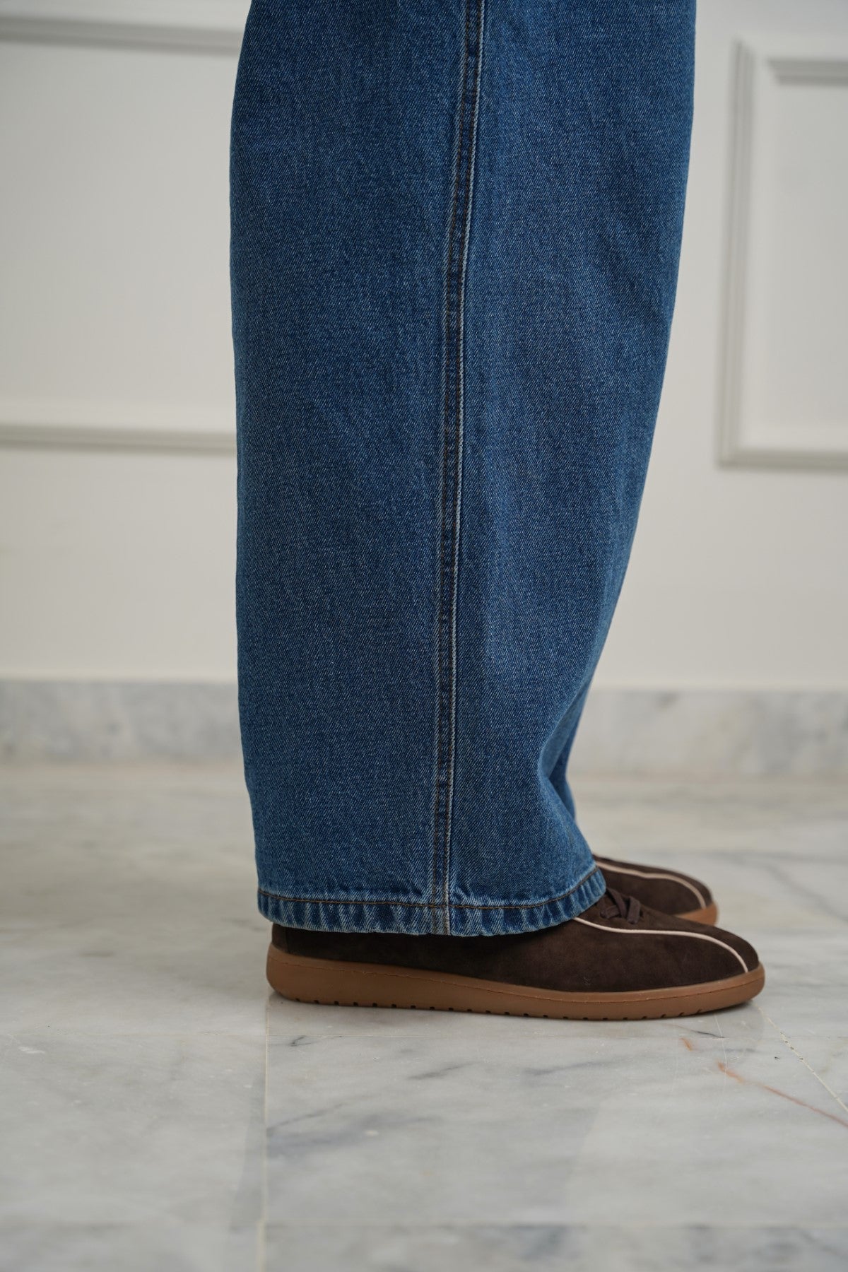 DARK BROWN TOKYO SUEDE SNEAKERS