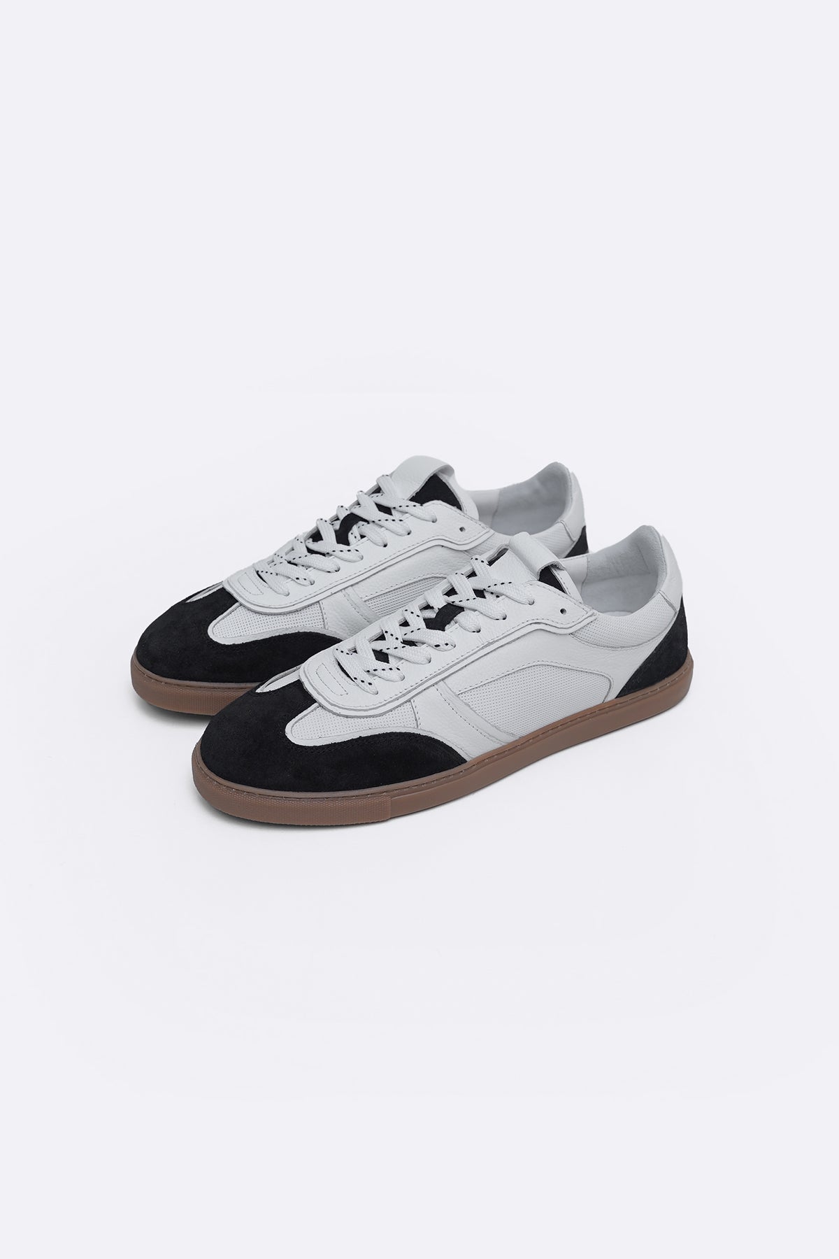 BLACK CITY LEATHER SNEAKERS