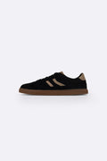 BLACK SUEDE SKATE SNEAKERS