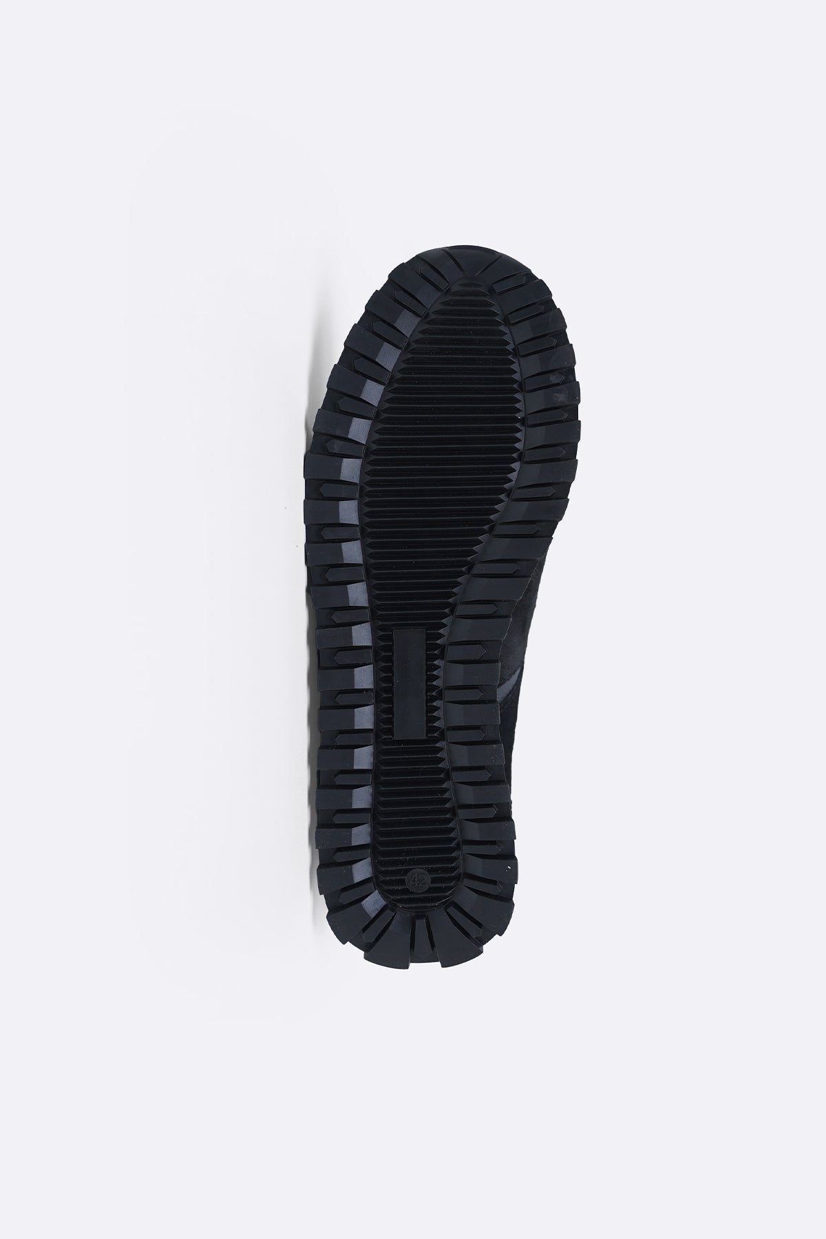 BLACK LEATHER COMBO LIFESTYLE SNEAKERS