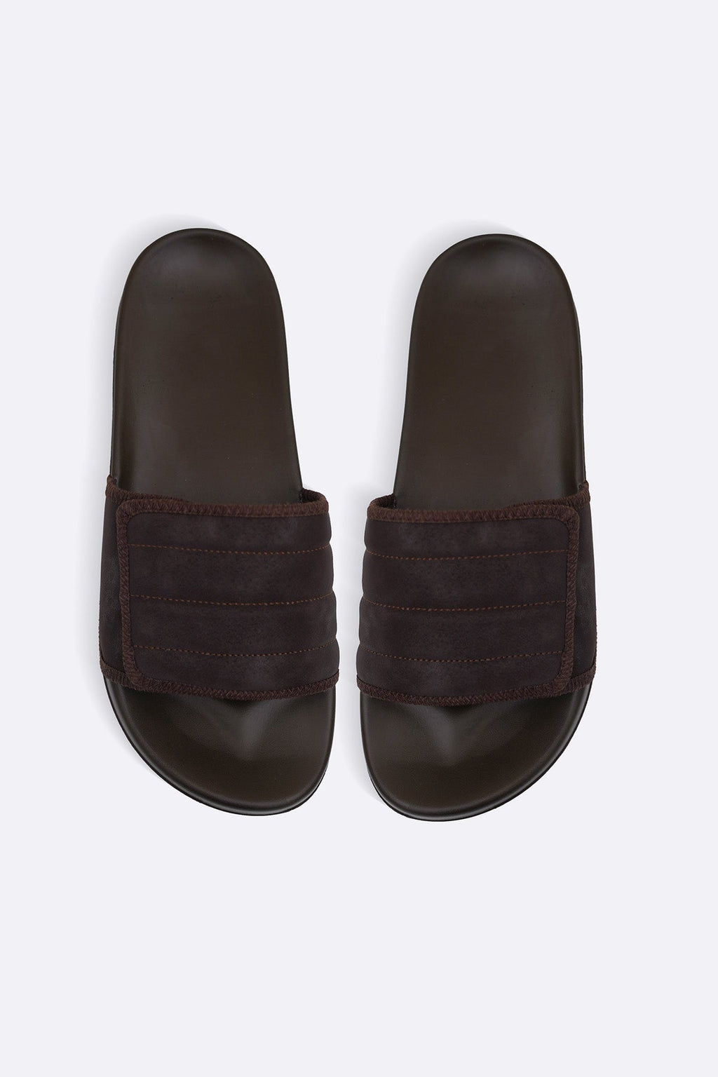 DARK BROWN EVERYDAY COMFORT SLIDES