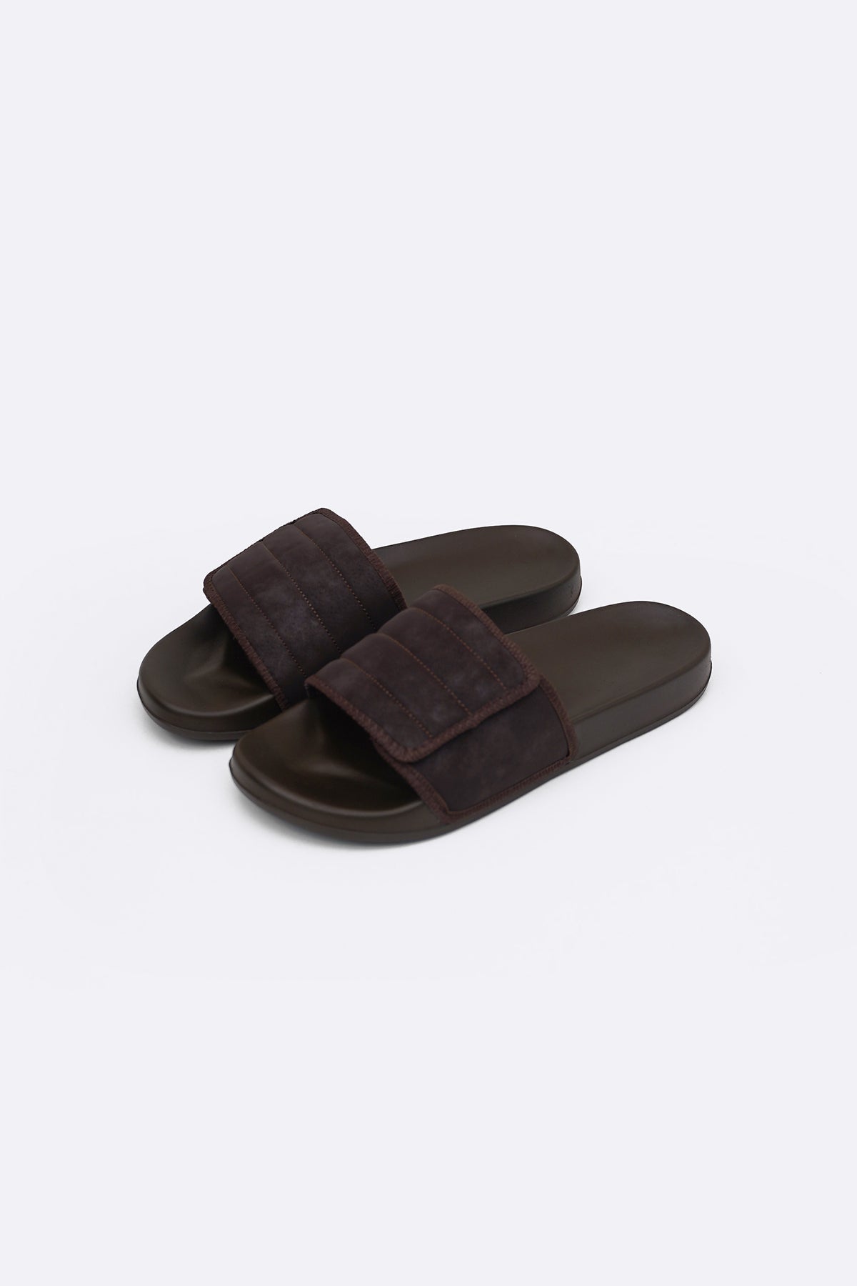 DARK BROWN EVERYDAY COMFORT SLIDES