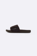DARK BROWN EVERYDAY COMFORT SLIDES