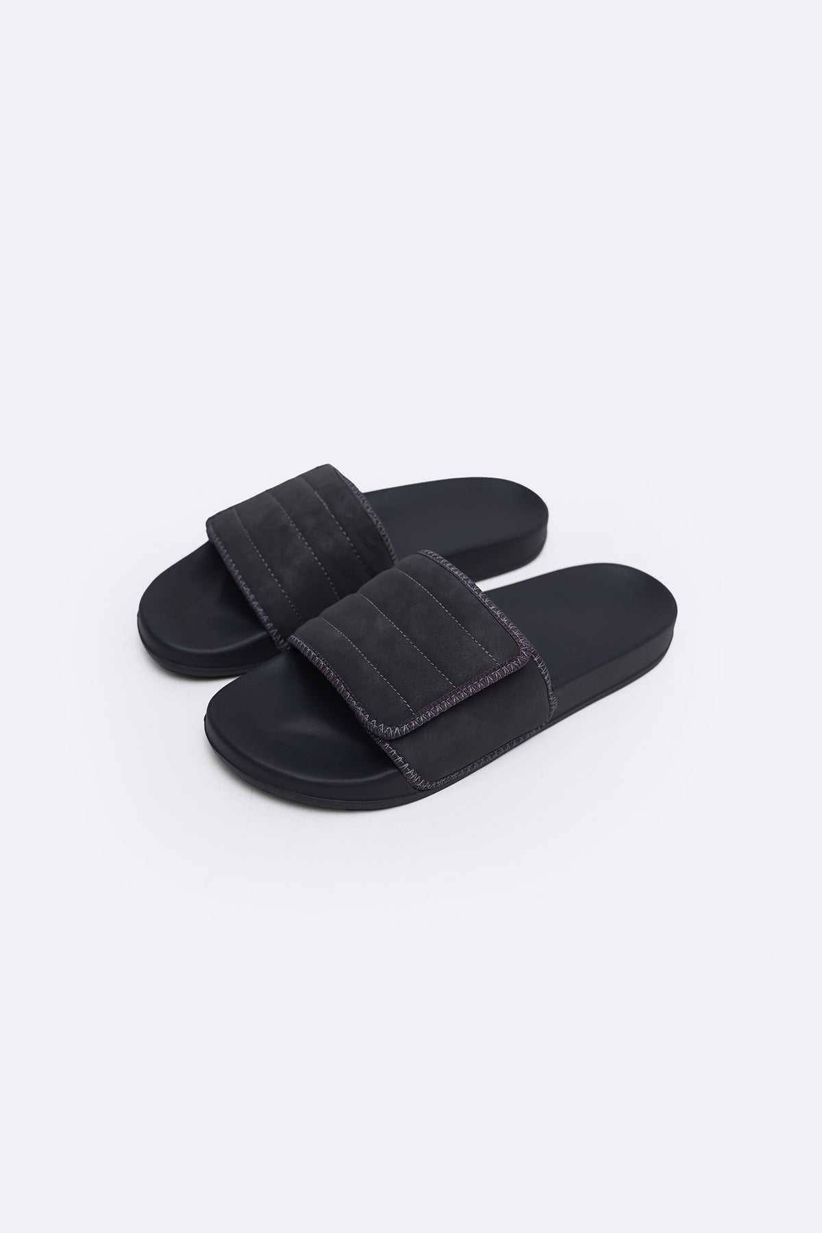 DARK GREY EVERYDAY COMFORT SLIDES