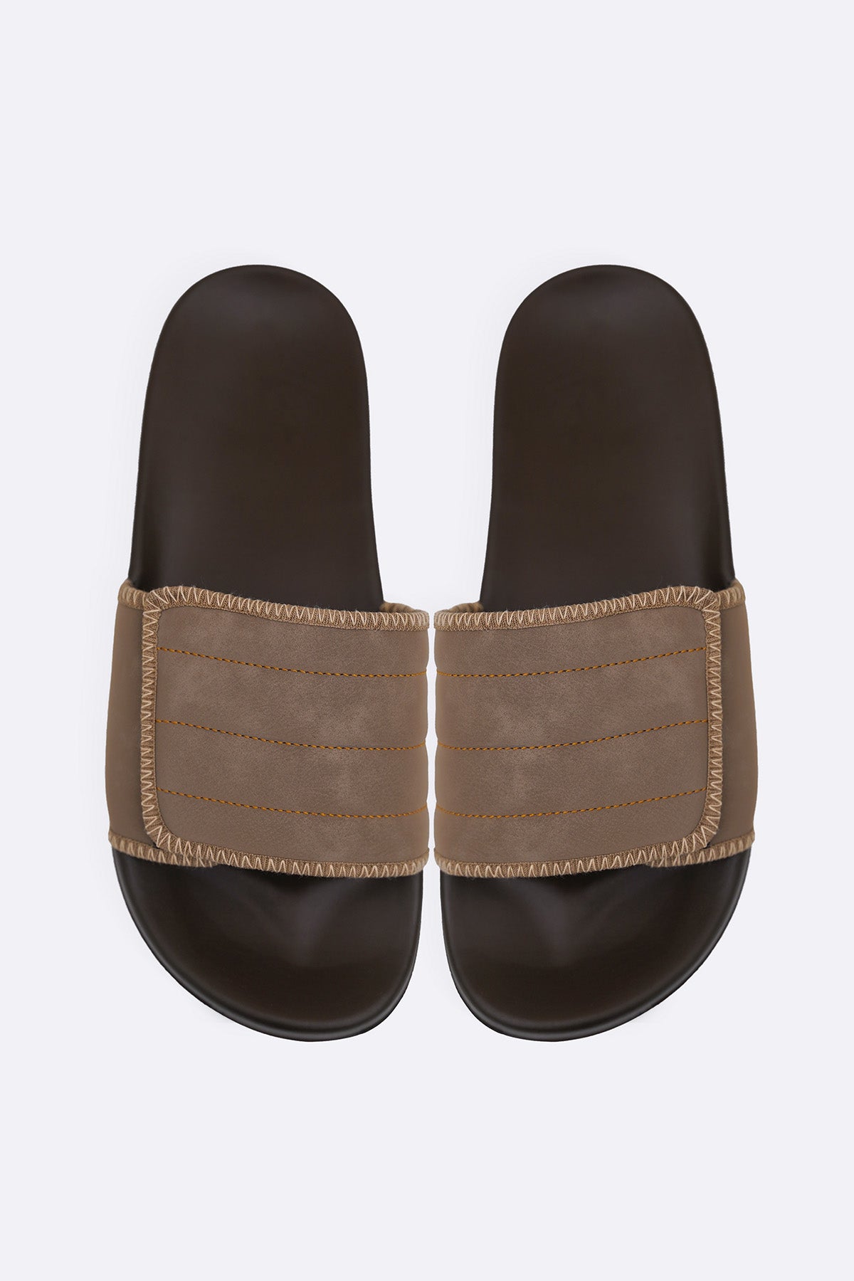 TAUPE EVERYDAY COMFORT SLIDES
