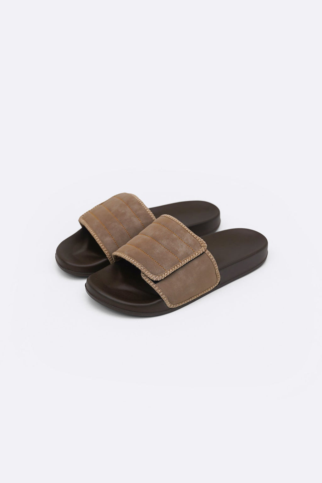 TAUPE EVERYDAY COMFORT SLIDES